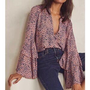 Free People Ditsy Floral Bodysuit